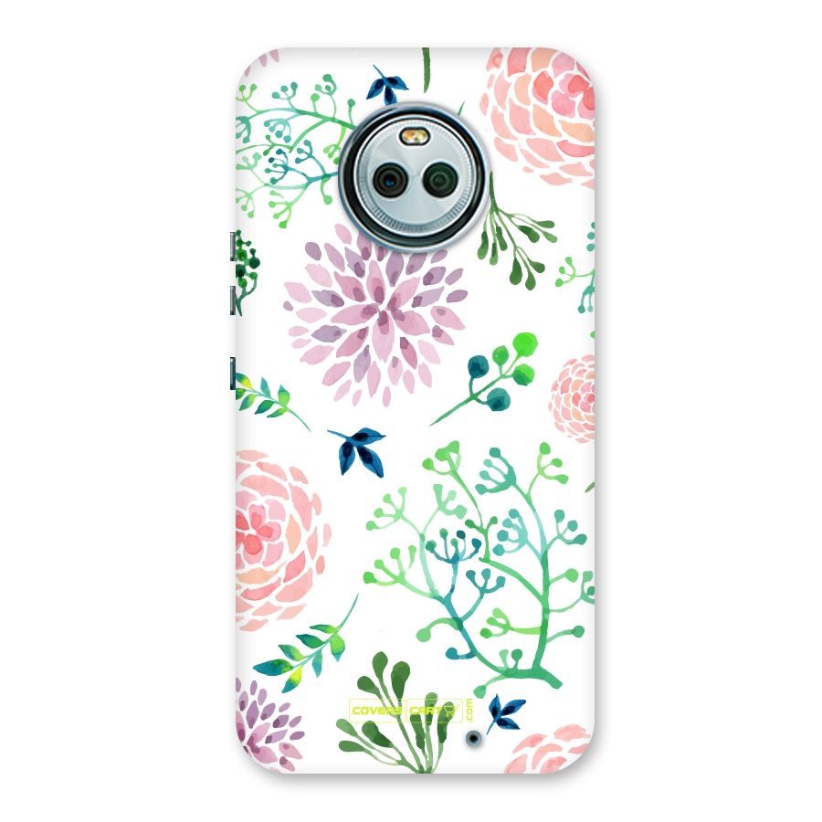Fresh Floral Back Case for Moto X4