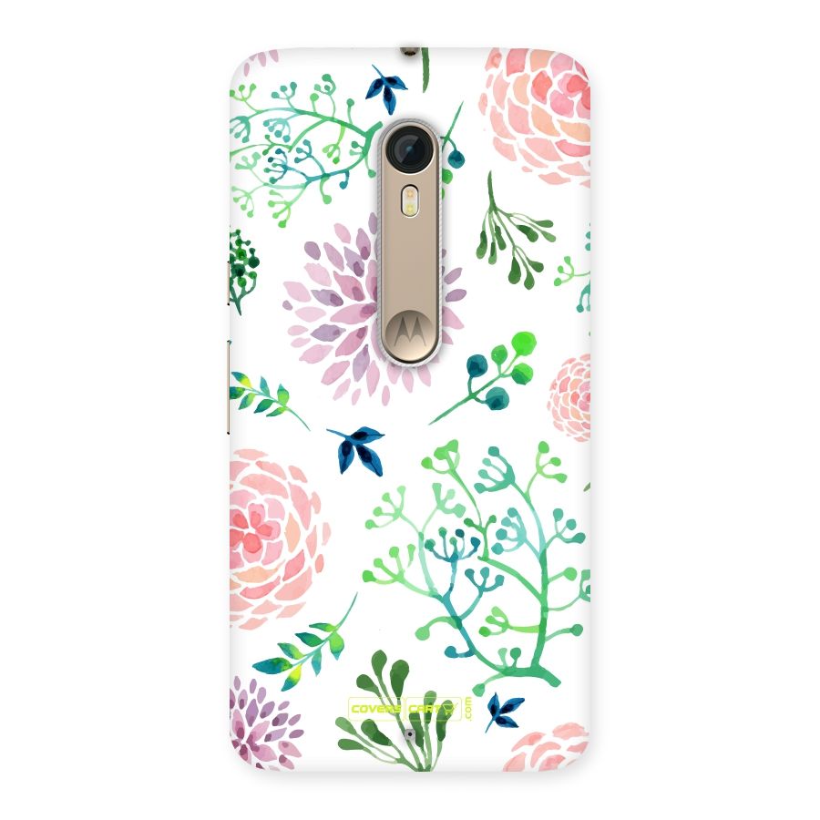 Fresh Floral Back Case for Motorola Moto X Style