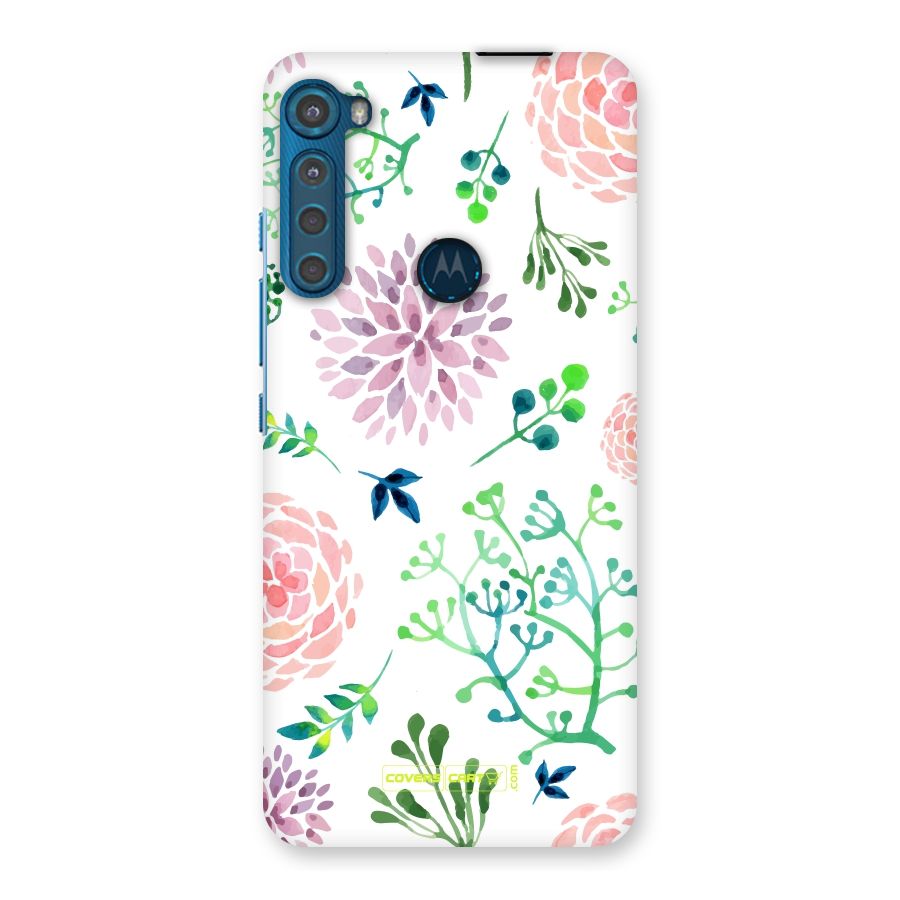 Fresh Floral Back Case for Motorola One Fusion Plus