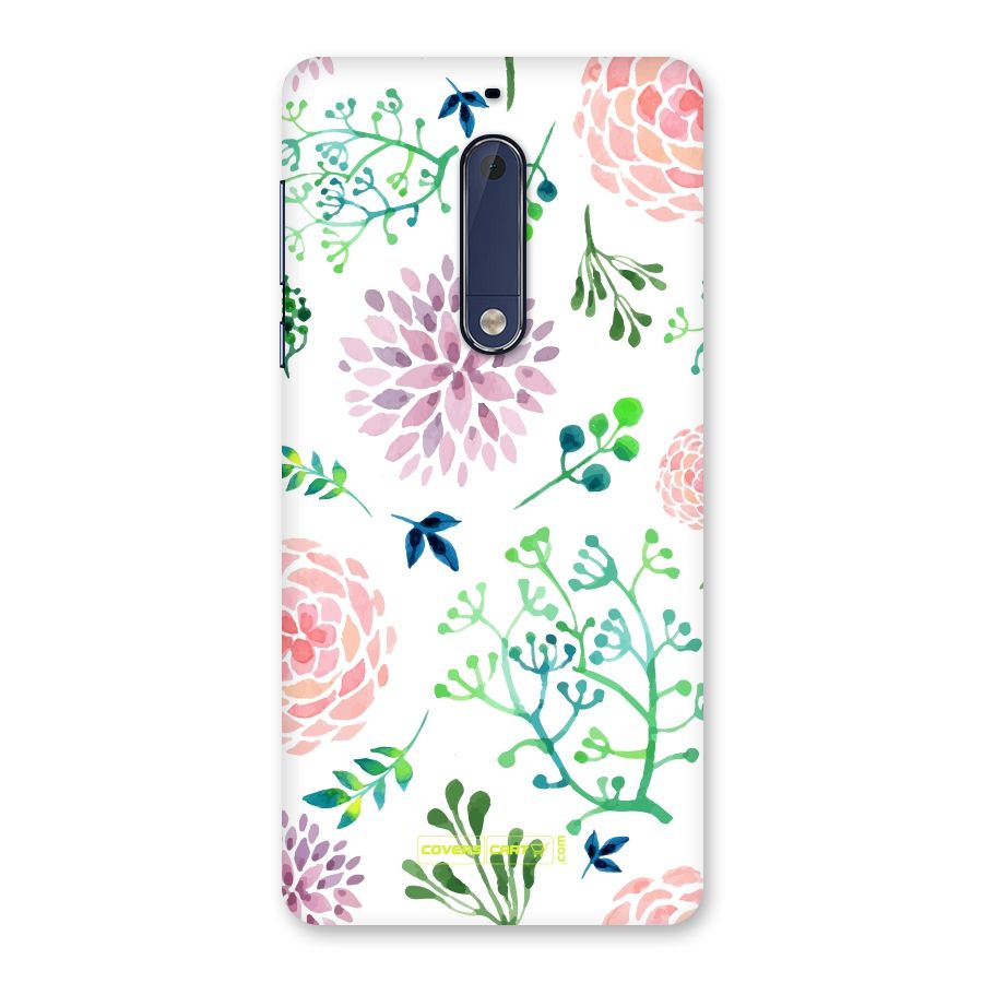 Fresh Floral Back Case for Nokia 5