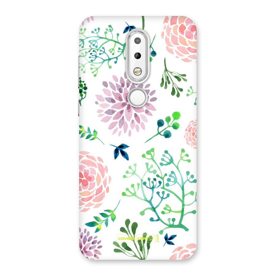 Fresh Floral Back Case for Nokia 6.1 Plus