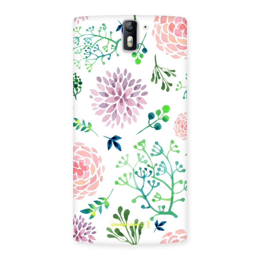 Fresh Floral Back Case for One Plus One