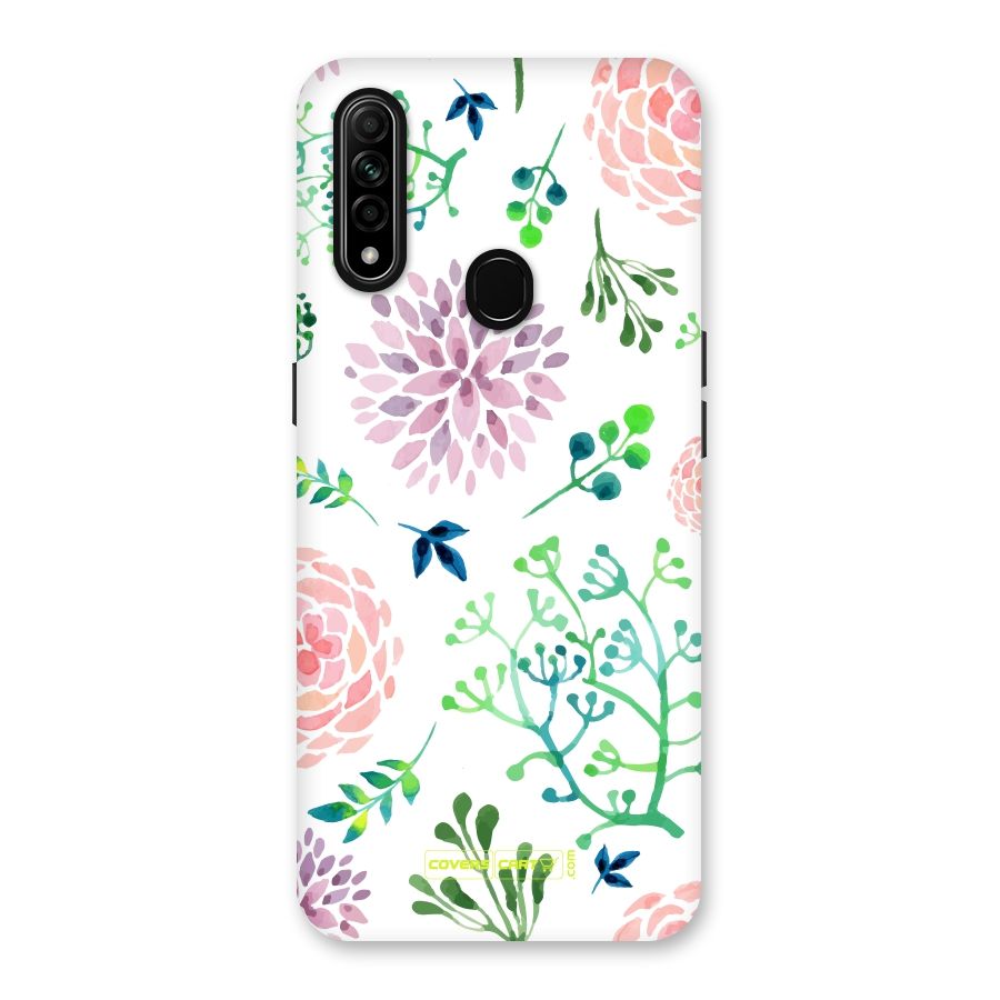 Fresh Floral Back Case for Oppo A31