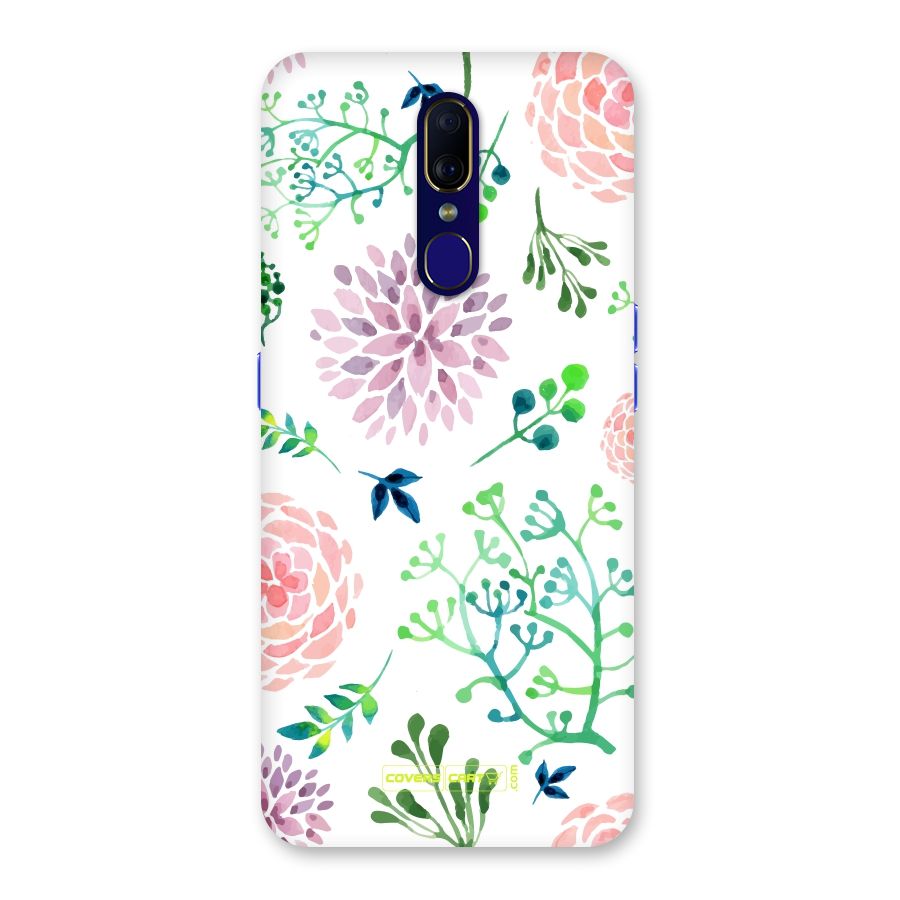 Fresh Floral Back Case for Oppo A9