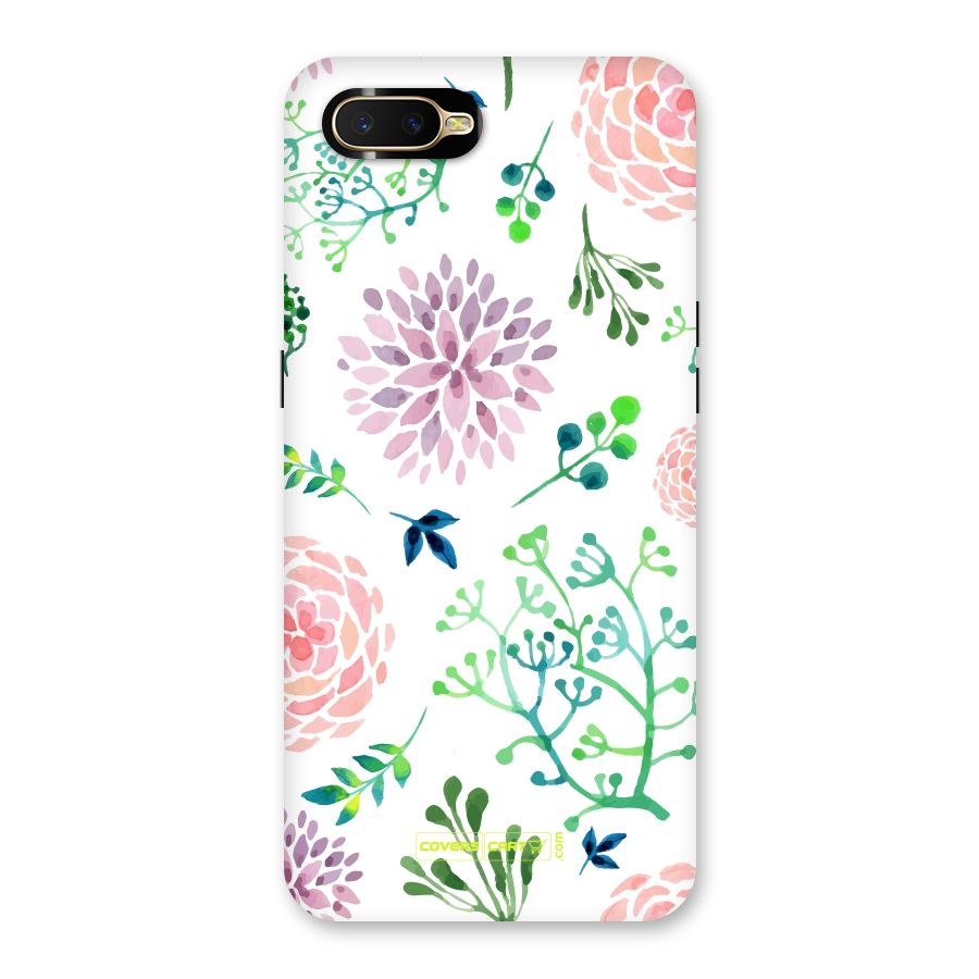 Fresh Floral Back Case for Oppo K1