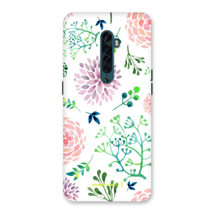 Fresh Floral Back Case for Oppo Reno2