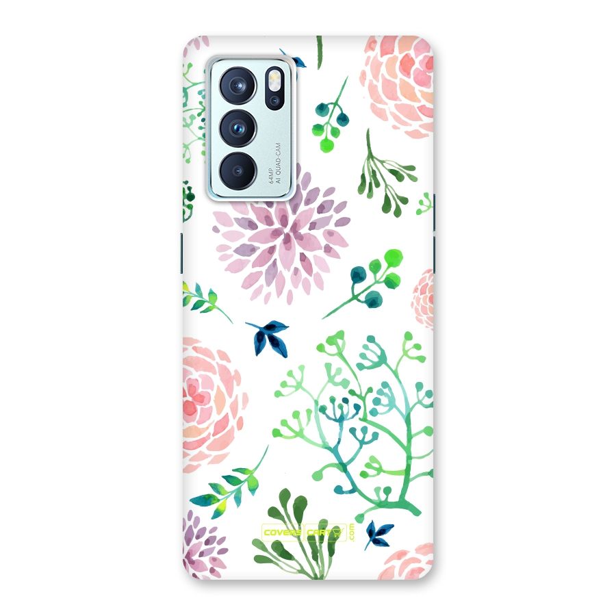 Fresh Floral Back Case for Oppo Reno6 Pro 5G