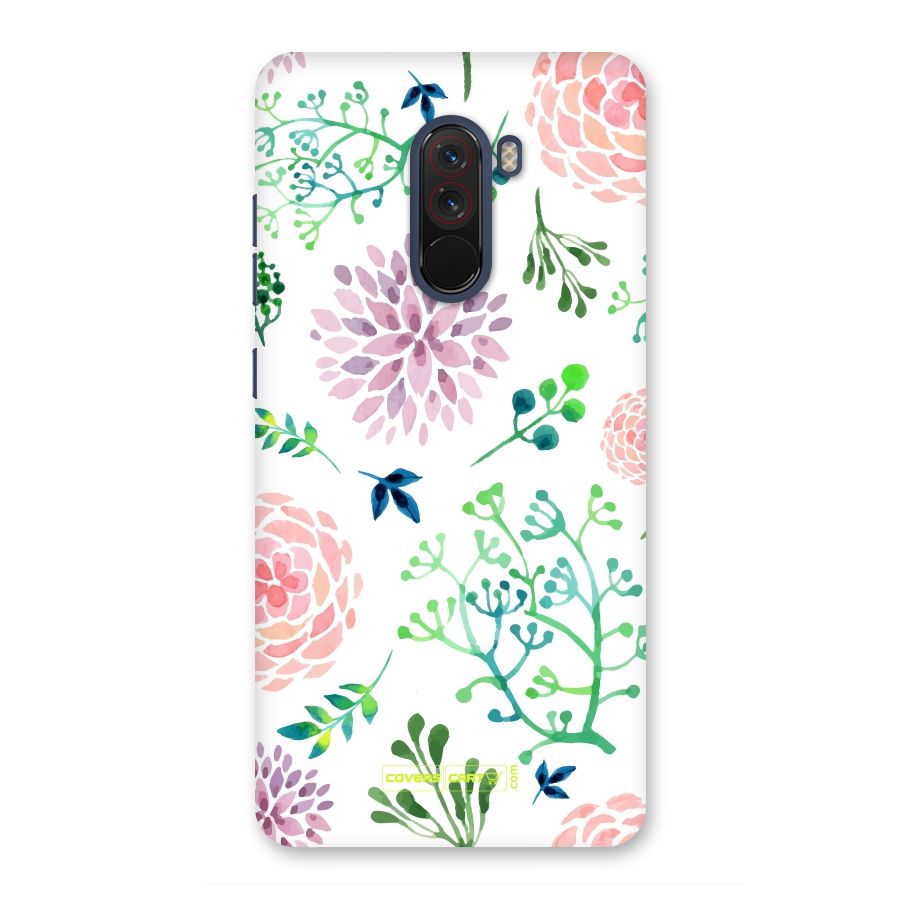 Fresh Floral Back Case for Poco F1