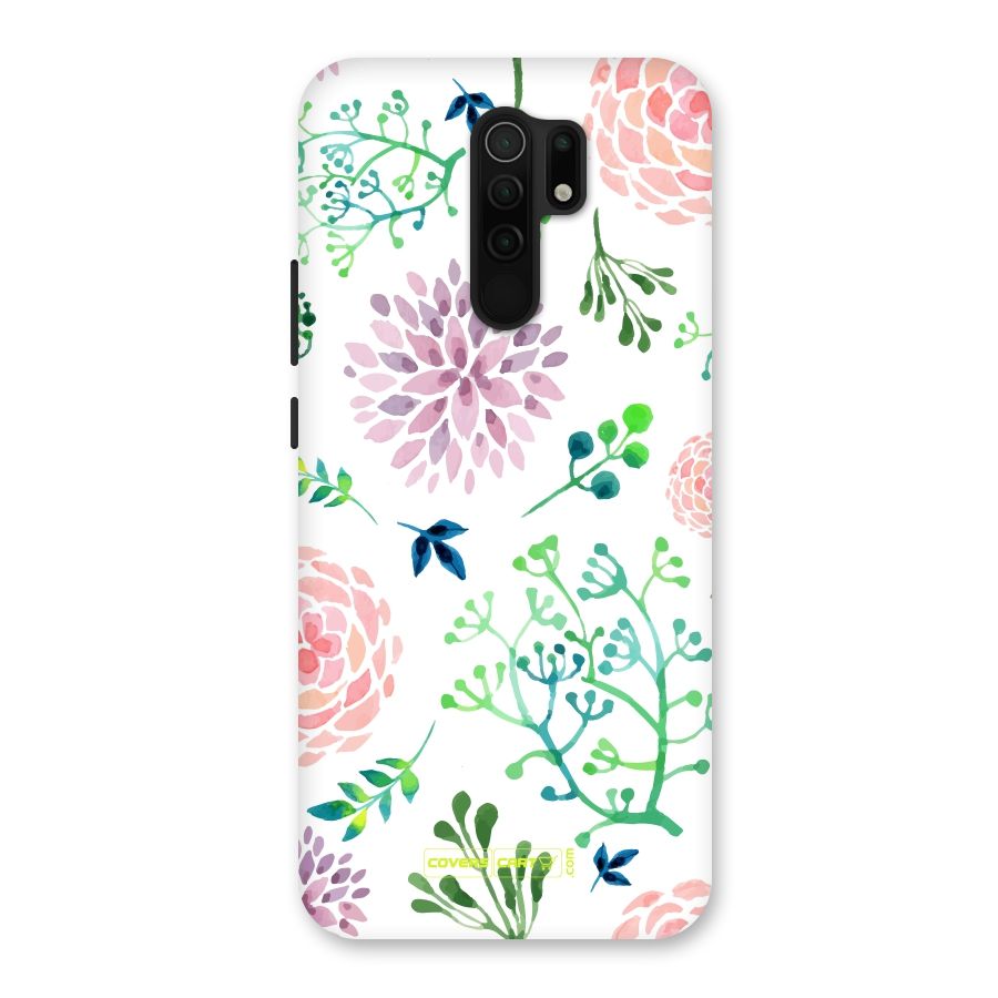 Fresh Floral Back Case for Poco M2