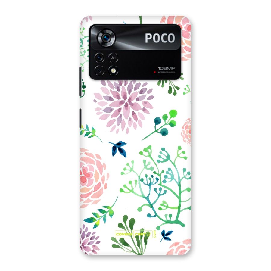 Fresh Floral Back Case for Poco X4 Pro 5G