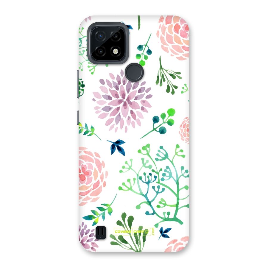Fresh Floral Back Case for Realme C21
