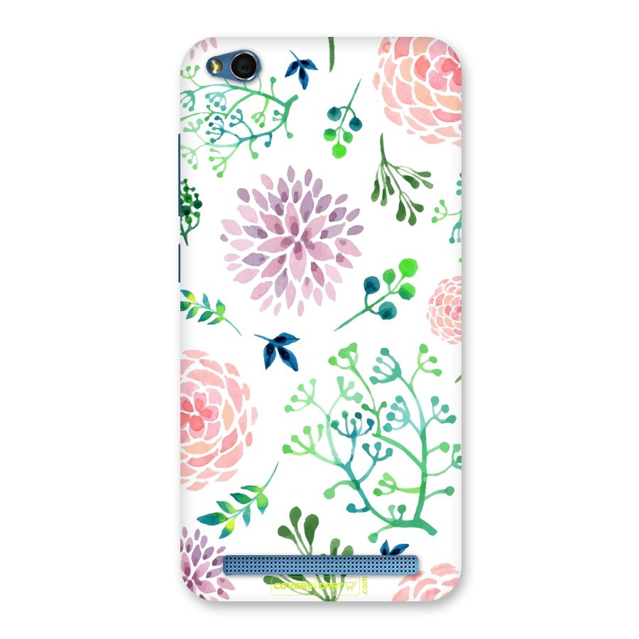 Fresh Floral Back Case for Redmi 5A