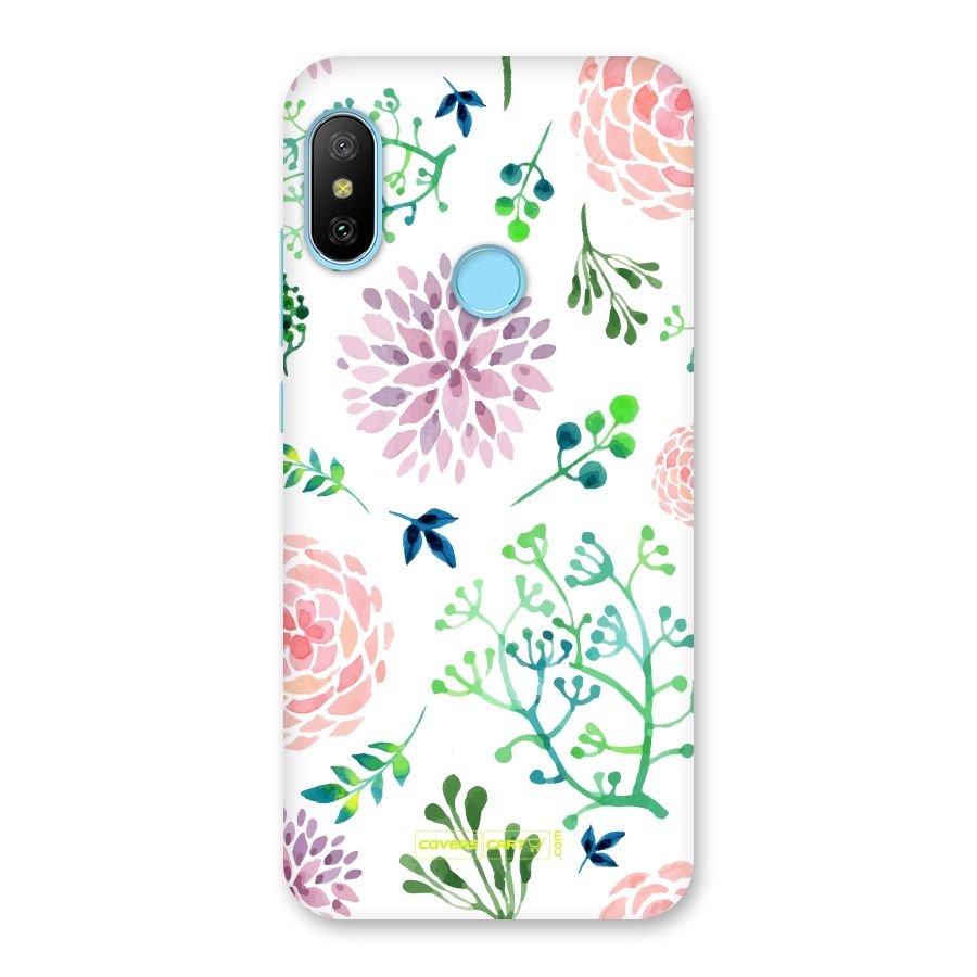 Fresh Floral Back Case for Redmi 6 Pro