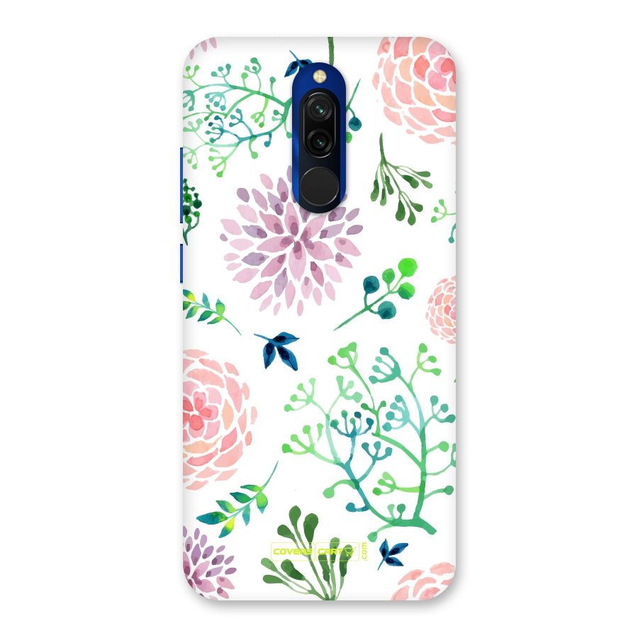 Fresh Floral Back Case for Redmi 8