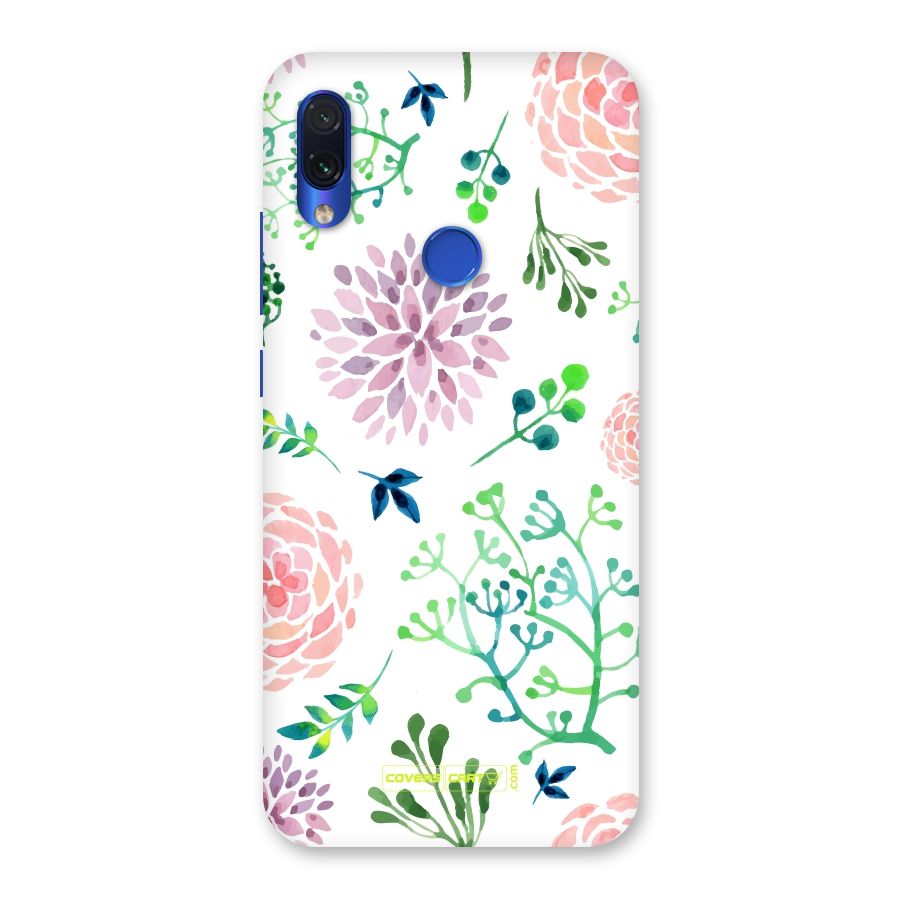 Fresh Floral Back Case for Redmi Note 7