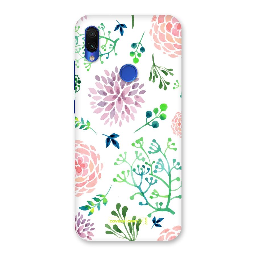 Fresh Floral Back Case for Redmi Note 7S