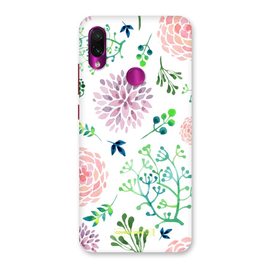 Fresh Floral Back Case for Redmi Note 7 Pro