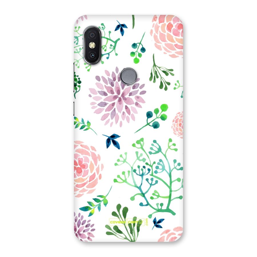 Fresh Floral Back Case for Redmi Y2