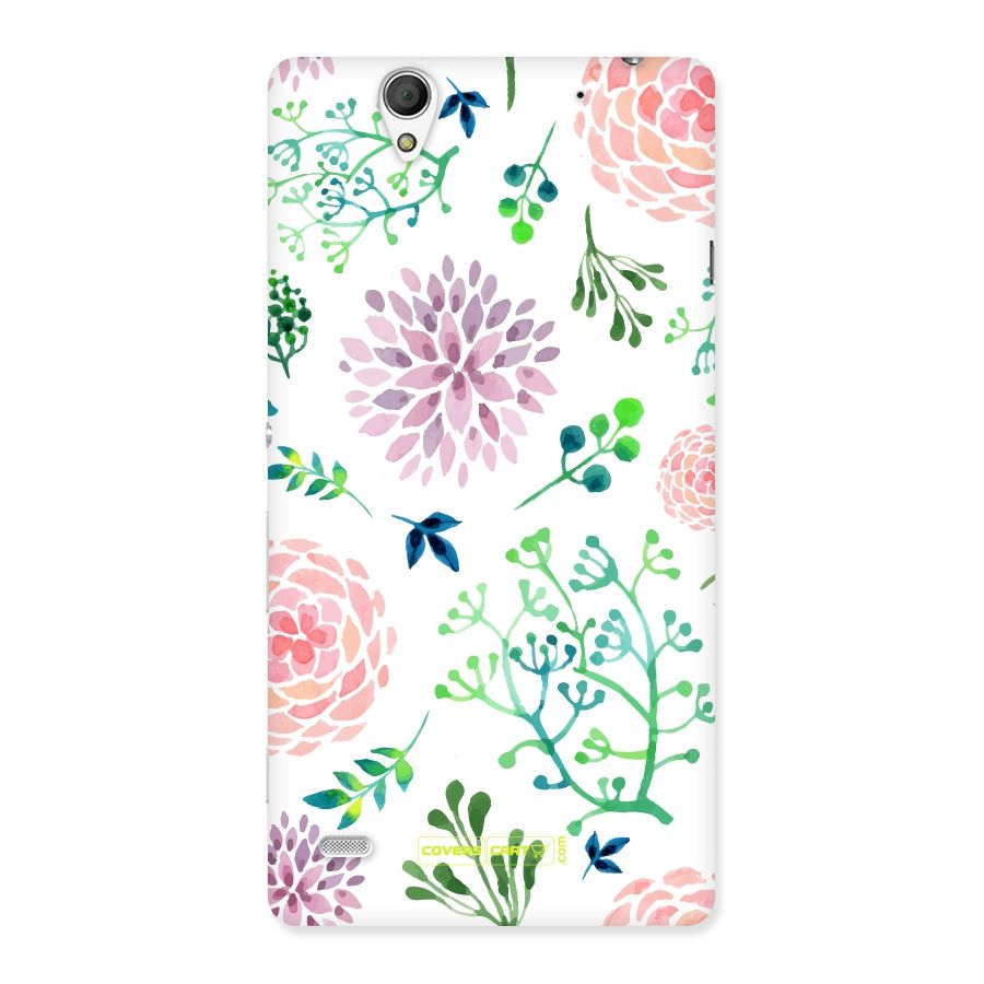 Fresh Floral Back Case for Sony Xperia C4