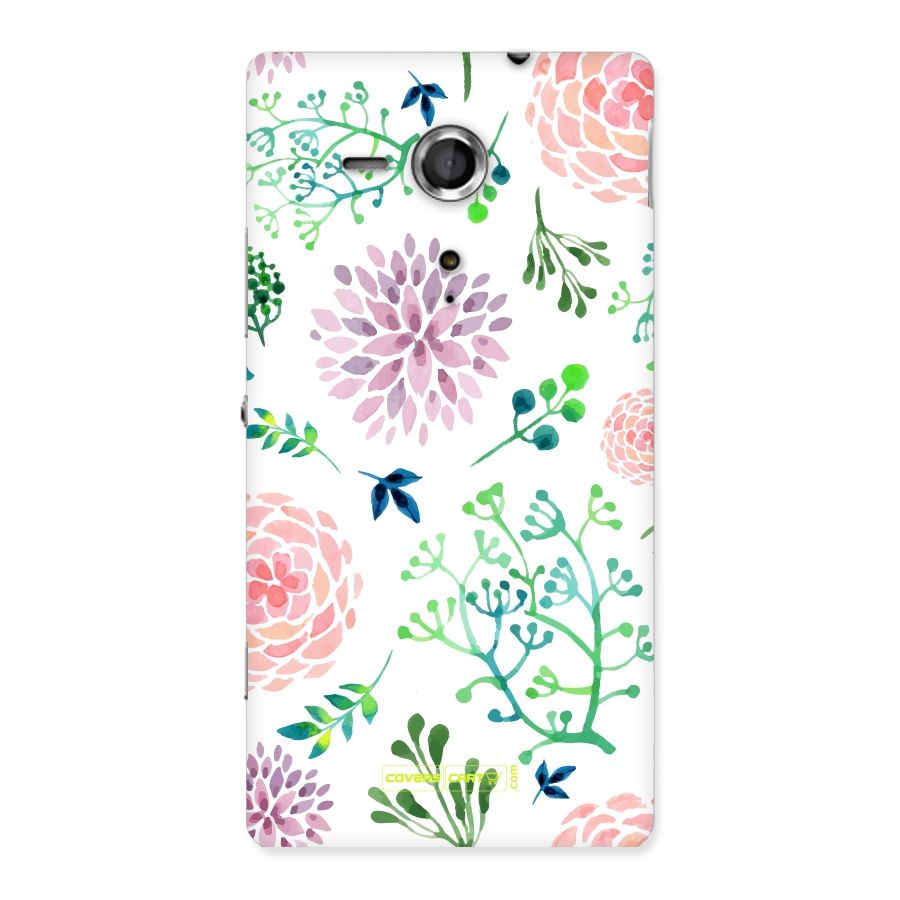 Fresh Floral Back Case for Sony Xperia SP