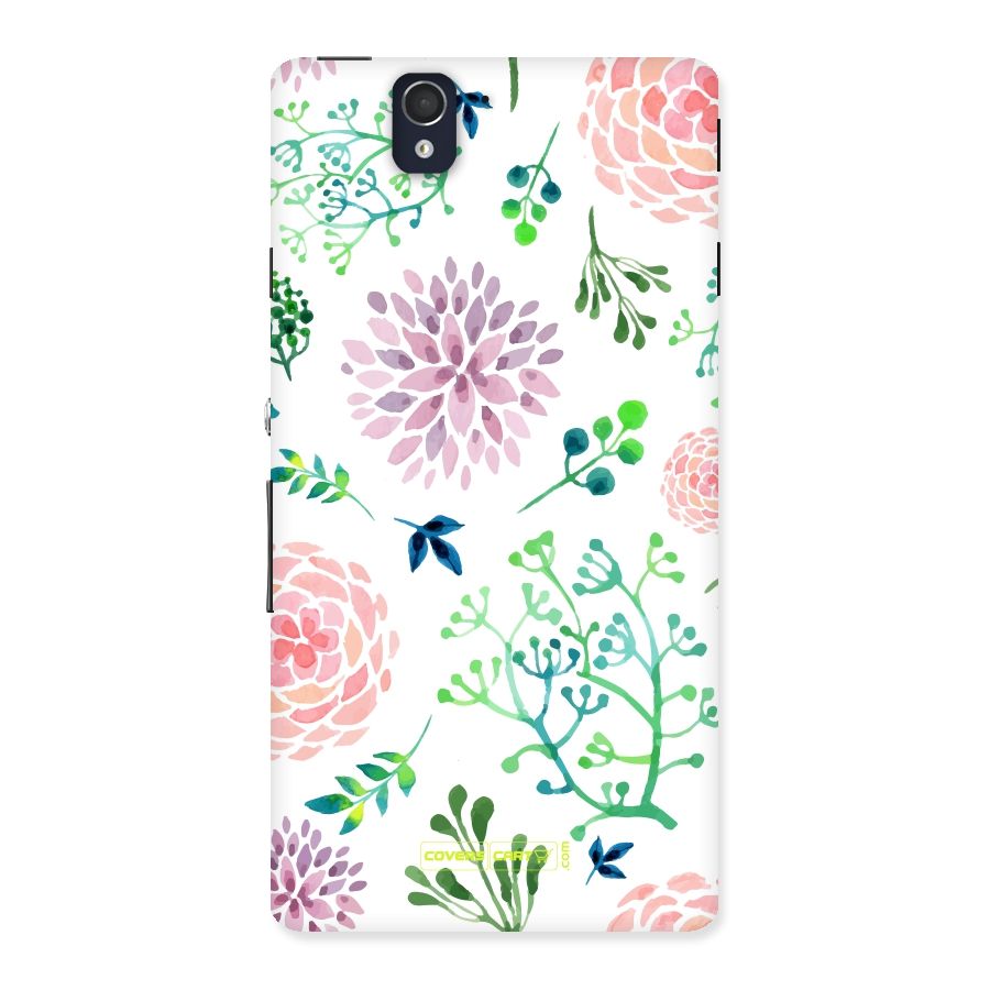 Fresh Floral Back Case for Sony Xperia Z