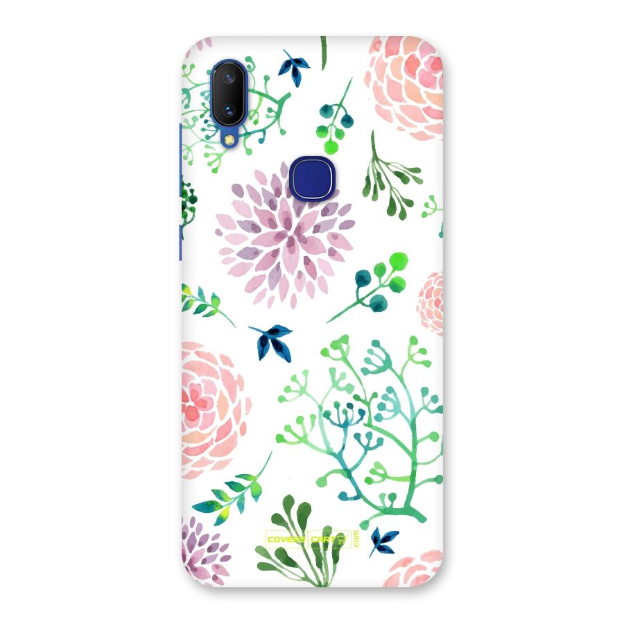 Fresh Floral Back Case for Vivo V11