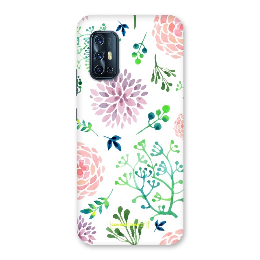 Fresh Floral Back Case for Vivo V17