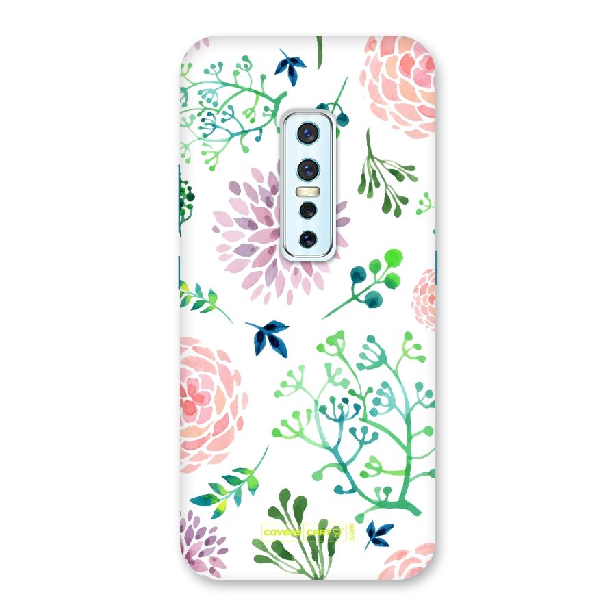 Fresh Floral Back Case for Vivo V17 Pro