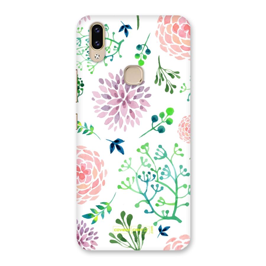 Fresh Floral Back Case for Vivo V9 Youth
