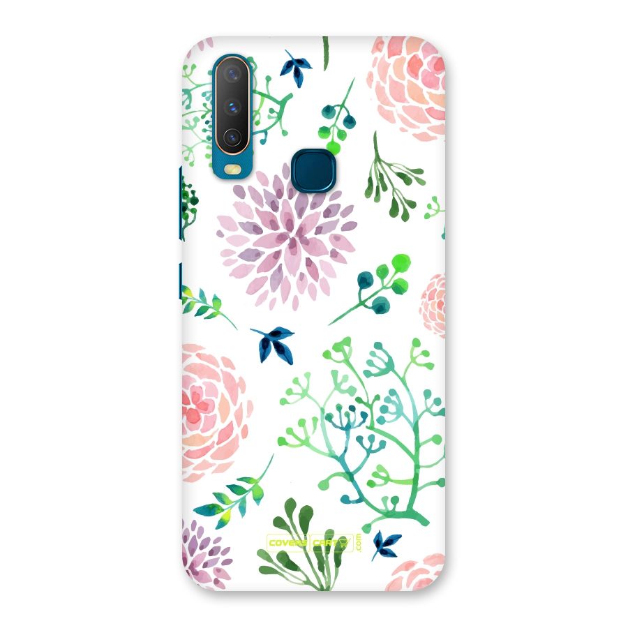 Fresh Floral Back Case for Vivo Y11