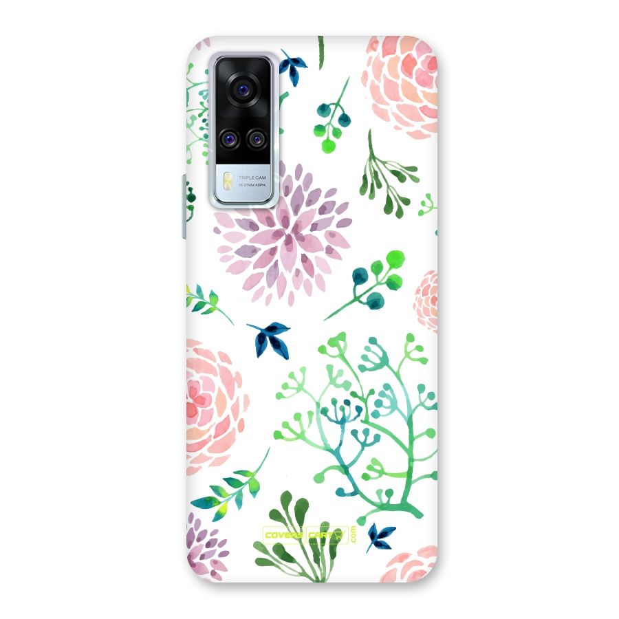Fresh Floral Back Case for Vivo Y31