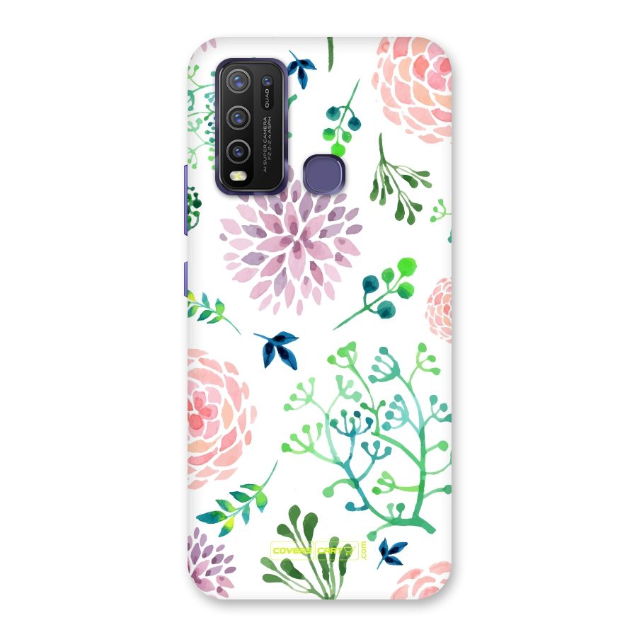 Fresh Floral Back Case for Vivo Y50