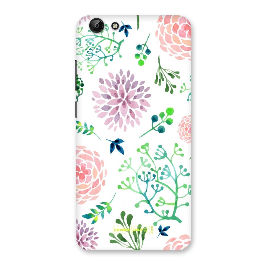 Fresh Floral Back Case for Vivo Y69