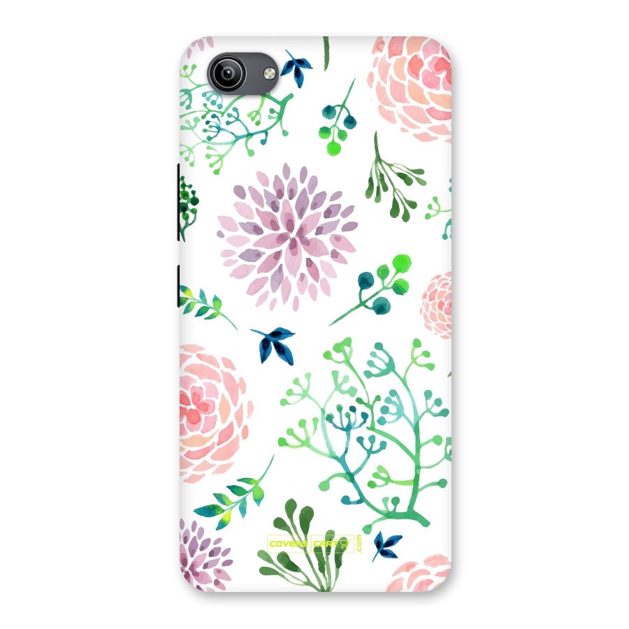 Fresh Floral Back Case for Vivo Y81i