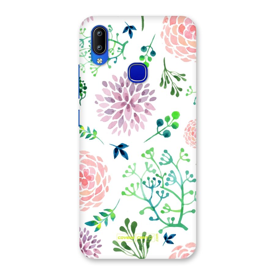 Fresh Floral Back Case for Vivo Y91