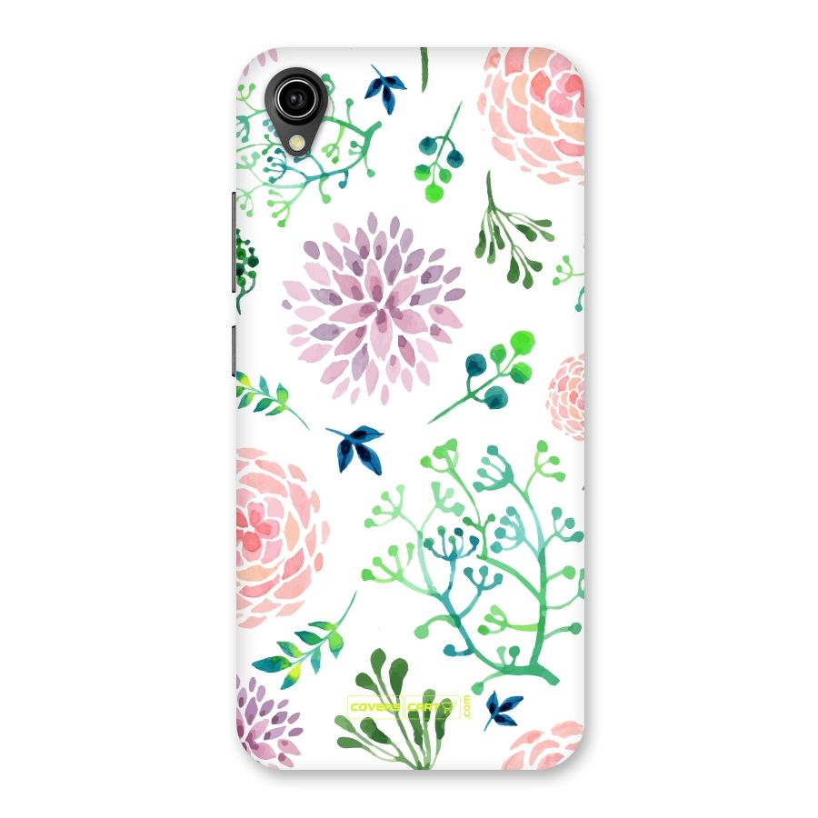 Fresh Floral Back Case for Vivo Y91i