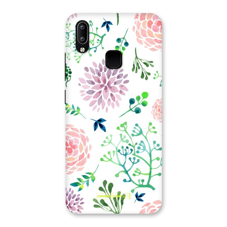 Fresh Floral Back Case for Vivo Y93
