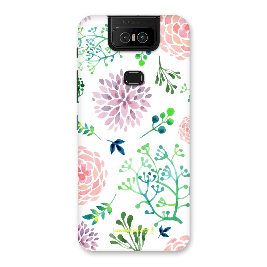 Fresh Floral Back Case for Zenfone 6z