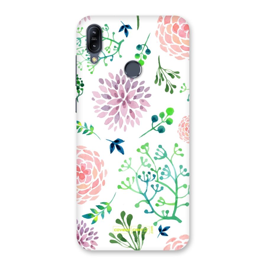 Fresh Floral Back Case for Zenfone Max M2