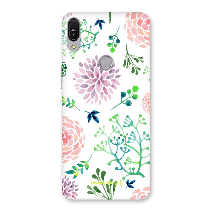 Fresh Floral Back Case for Zenfone Max Pro M1