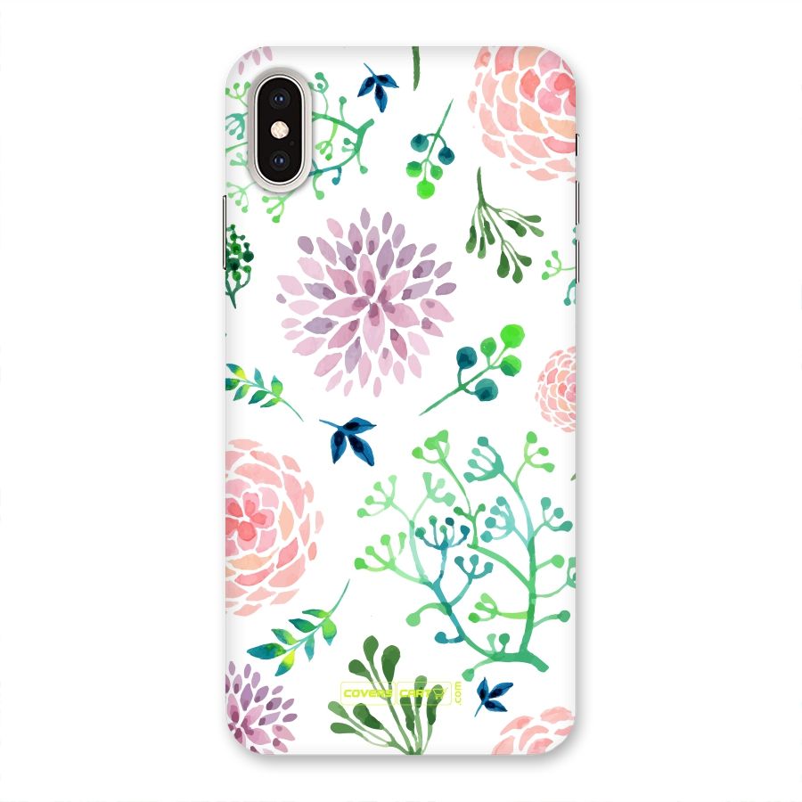 Fresh Floral Back Case for iPhone XS Max