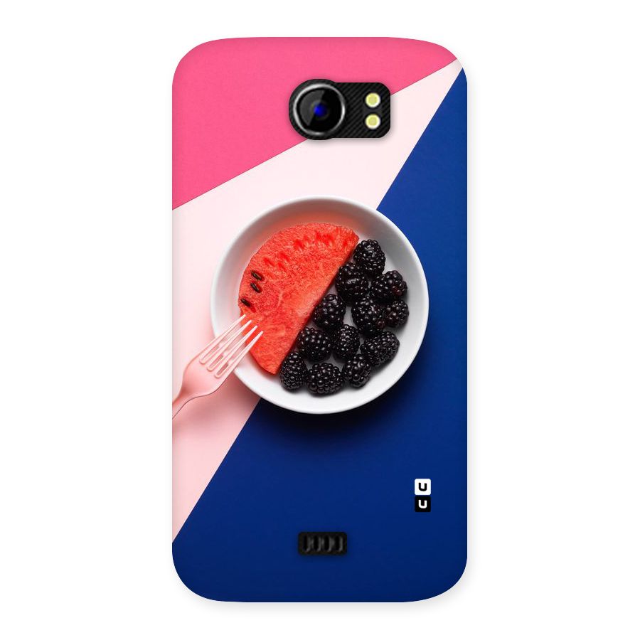 Fresh Fruit Season Back Case for Micromax Canvas 2 A110