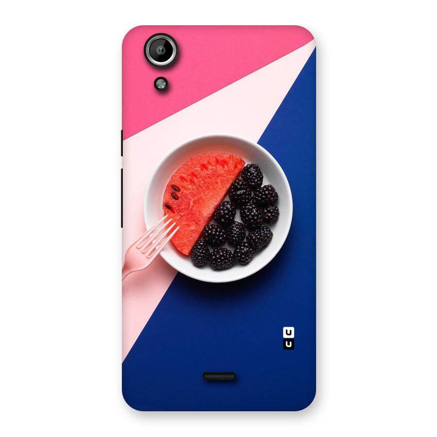 Fresh Fruit Season Back Case for Micromax Canvas Selfie Lens Q345