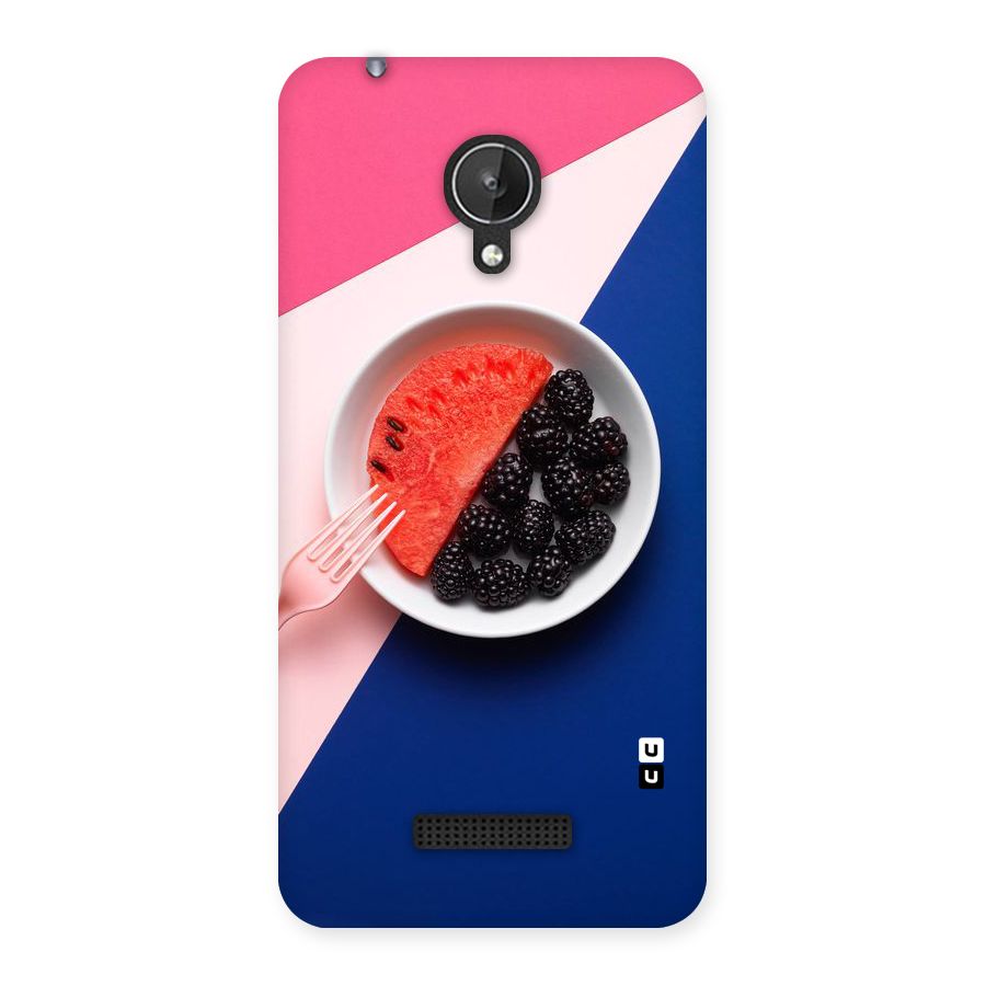 Fresh Fruit Season Back Case for Micromax Canvas Spark Q380