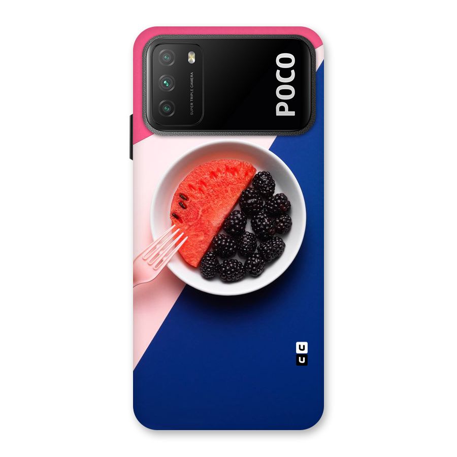Fresh Fruit Season Back Case for Poco M3
