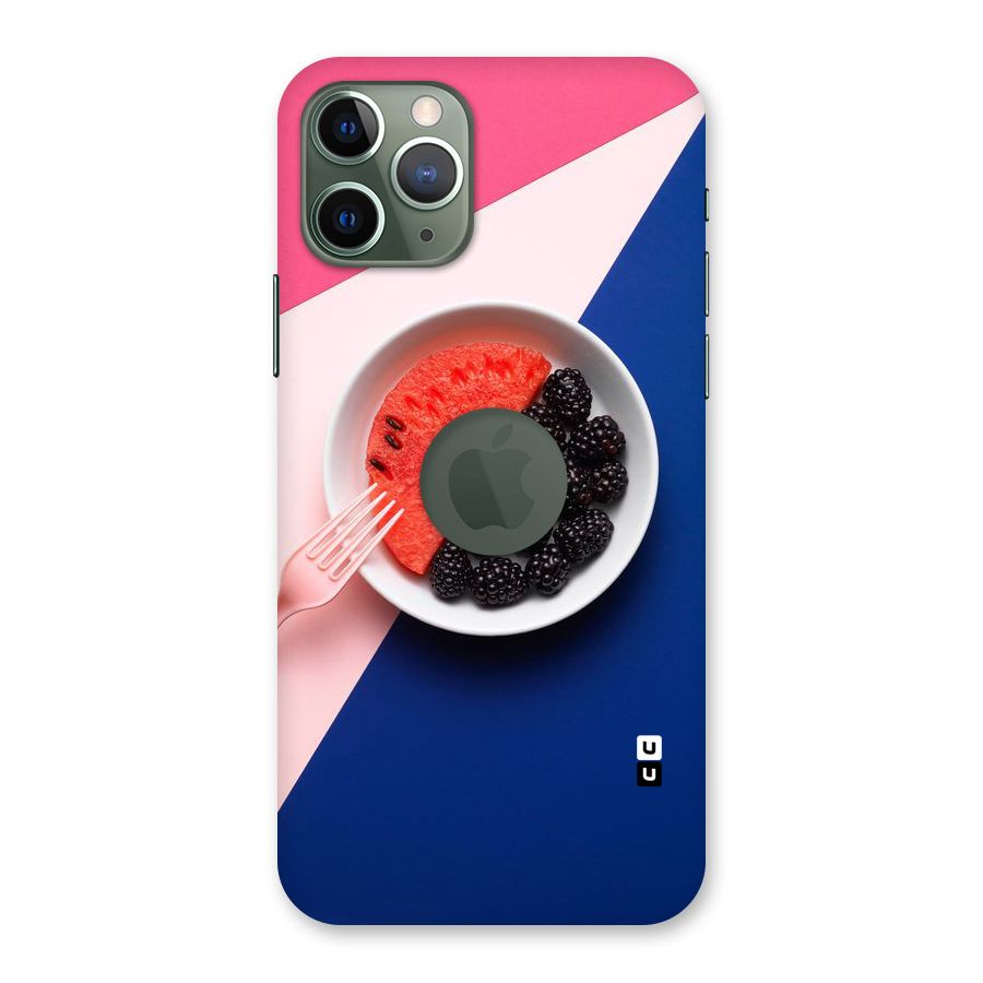 Fresh Fruit Season Back Case for iPhone 11 Pro Logo  Cut