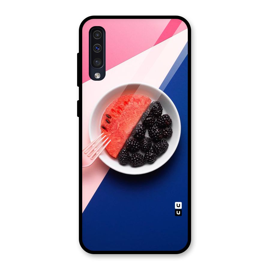 Fresh Fruit Season Glass Back Case for Galaxy A30s