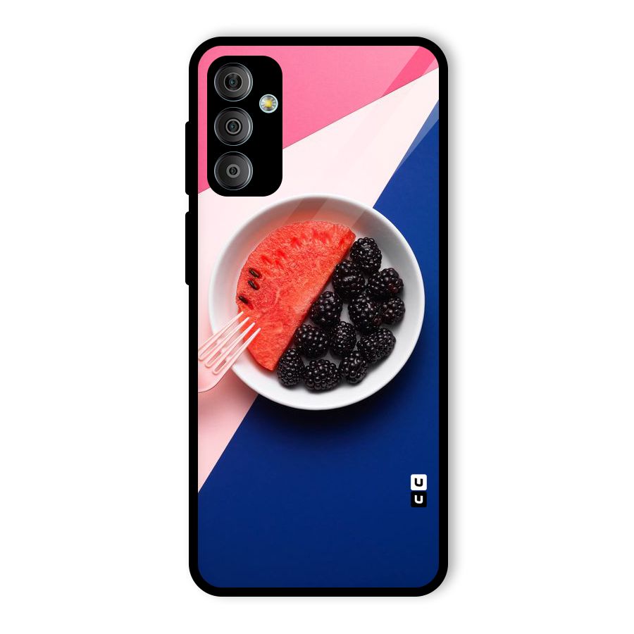 Fresh Fruit Season Glass Back Case for Galaxy F23