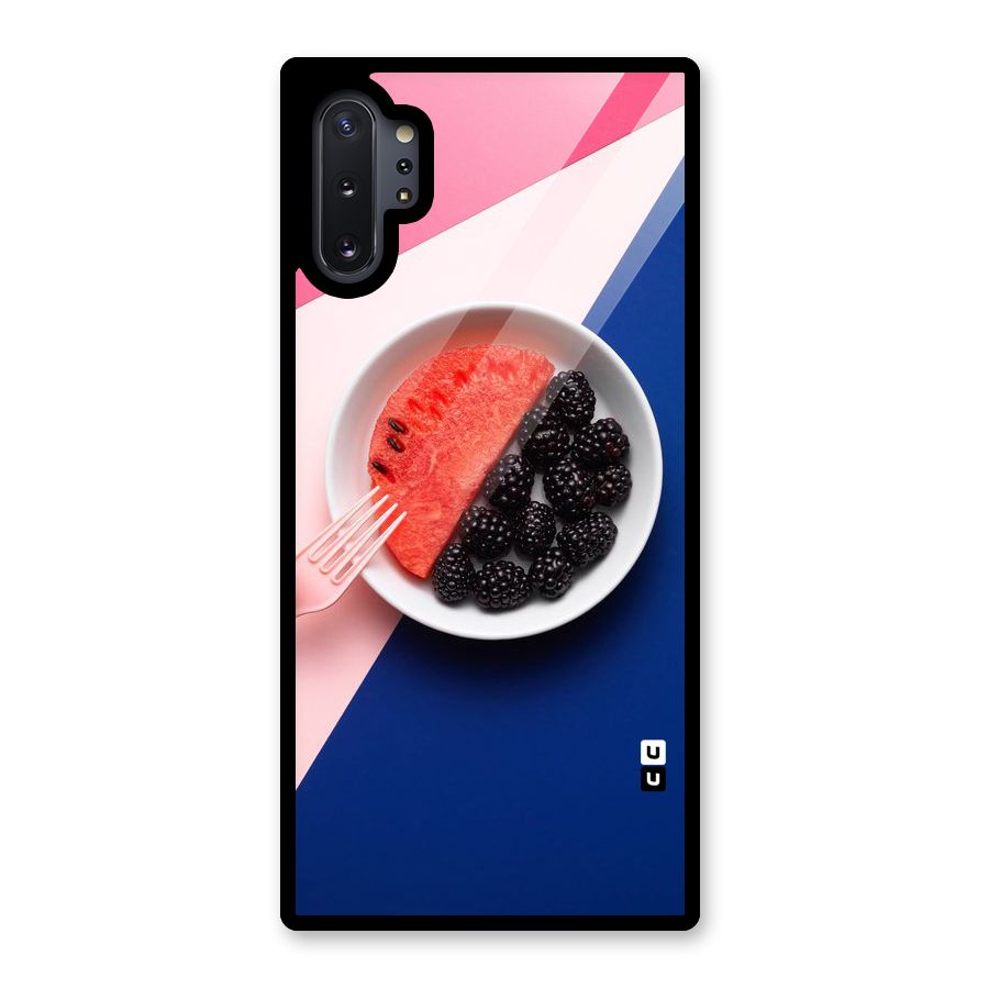 Fresh Fruit Season Glass Back Case for Galaxy Note 10 Plus