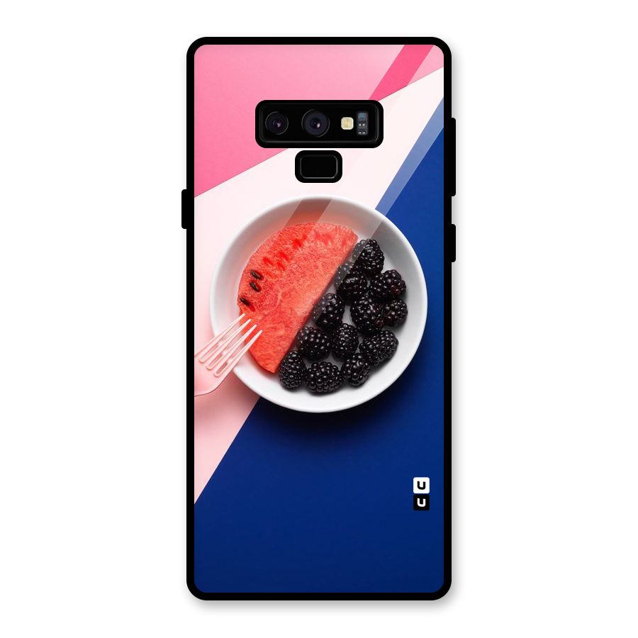 Fresh Fruit Season Glass Back Case for Galaxy Note 9